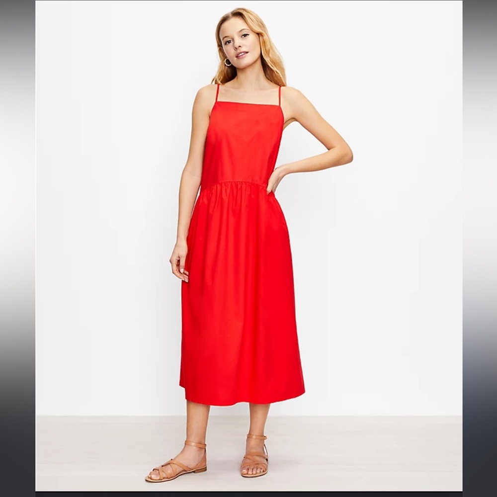 Red Loft Dress size XS